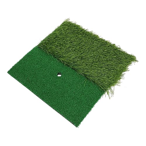 Kisangel Portable Golf Swing Practice Mat Realistic Artificial Grass Perfect for
