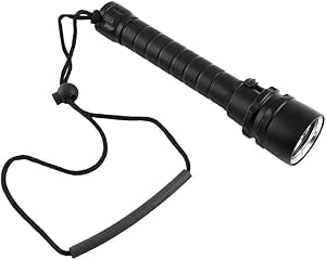 Drhomeam Tauch-Taschenlampe 8000 Lm - Wasserdichte LED-Lampe Für Tauchen & Outdoor