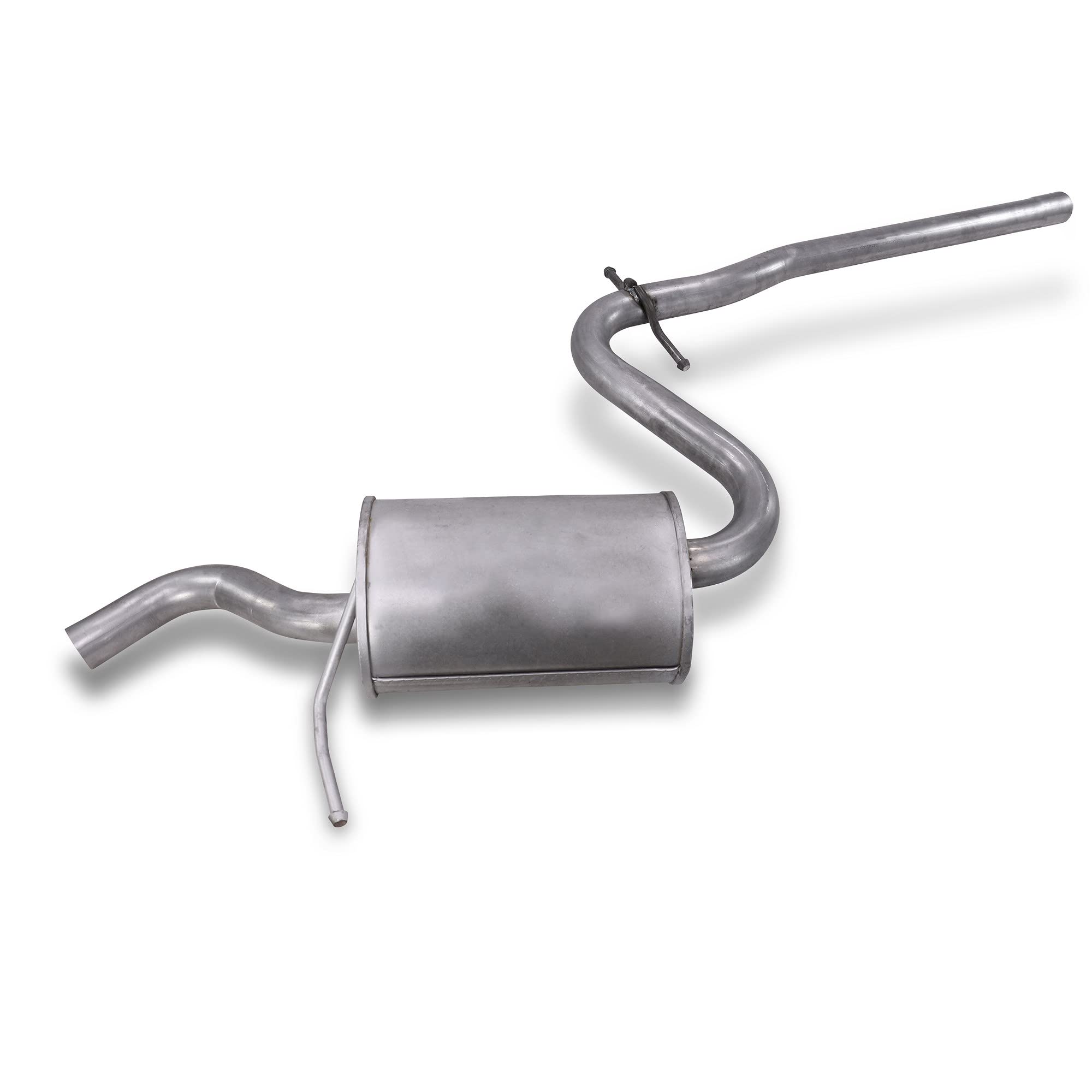 ATEC Germany Auspuff Schalldämpfer Set 1x Mittelschalldämpfer, mit Montagematerial Kompatibel mit SKODA OCTAVIA 2 (1Z3) (1Z5), VW GOLF 5 (1K5) (AJ5), JETTA III (1K2)