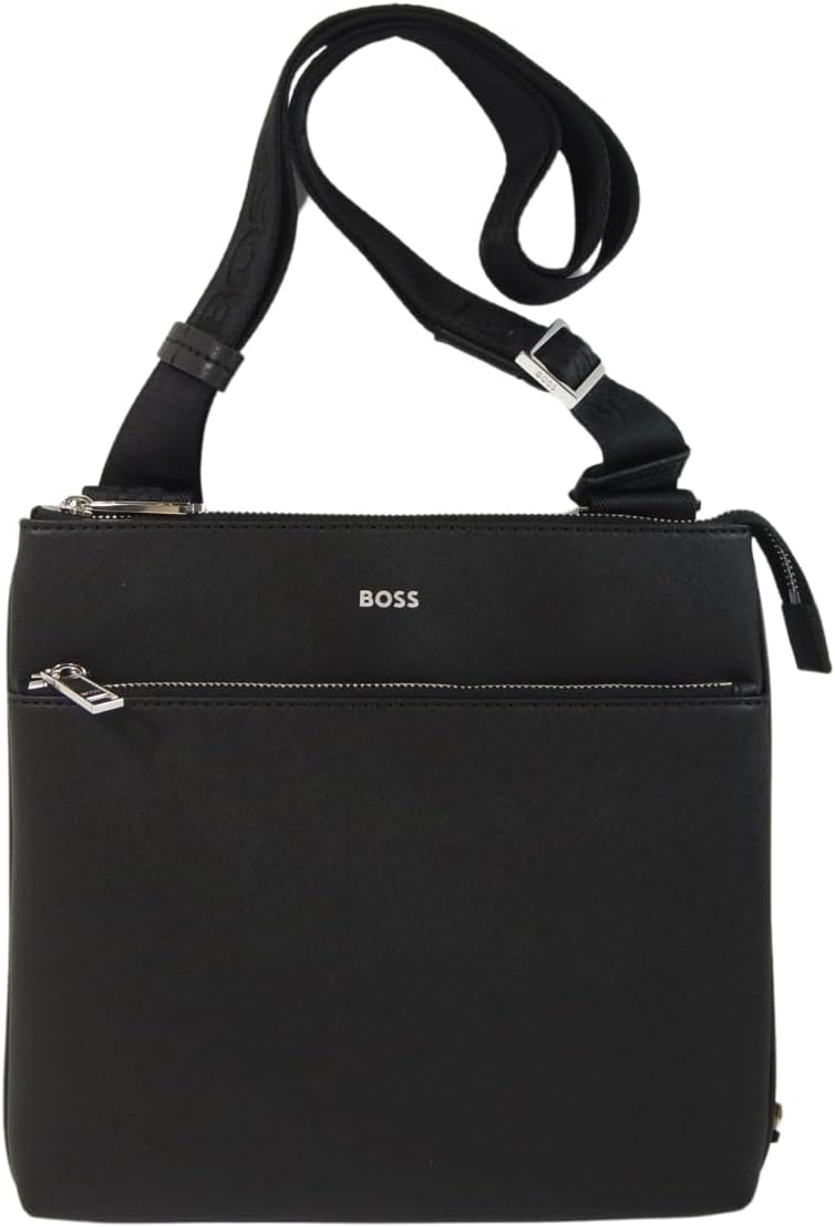 極美品 ヒューゴボス スリーピース セットアップ スーツ 黒 サイズ50