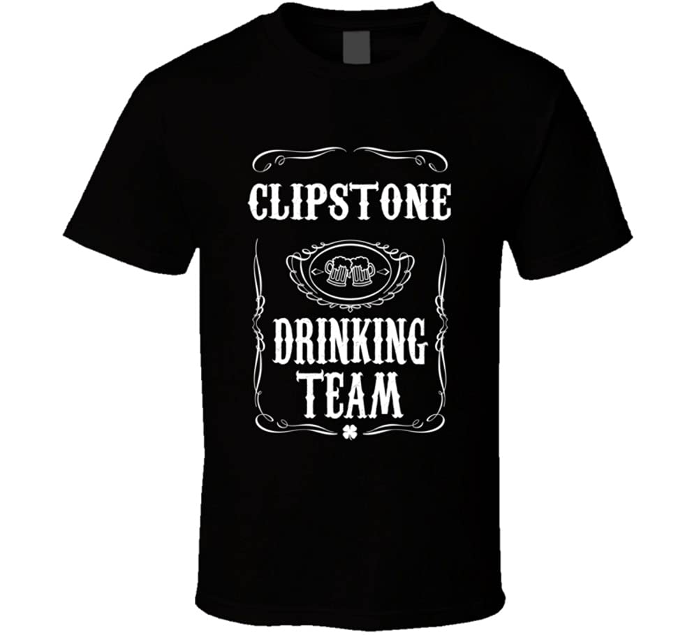 Clipstone Drinking Team Tee Last Name Family Reunion Gift Idea T Shirt