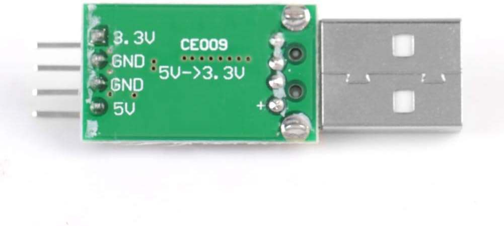 DCDC Converter 5V to 3.3V StepDown Voltage Regulator Module for USB Power Supply Ideal for with 3.3V Output High Efficiency