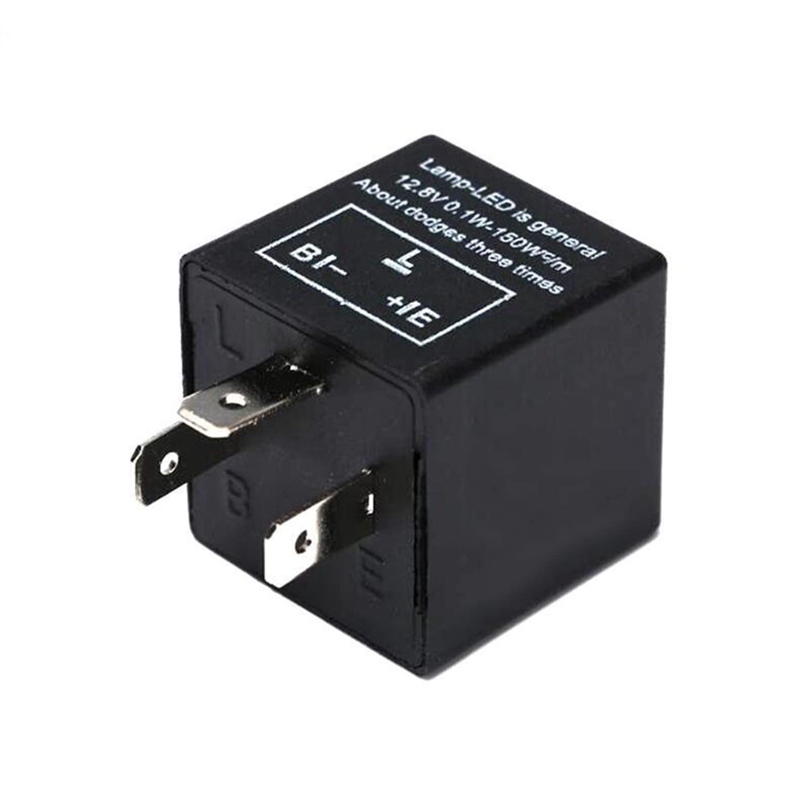 AQHYEBNSR LED Flasher 12V Adjustable Frequency CF14 3 Pin Adjust Relay Car Turn Signal Indicator Blinker Light