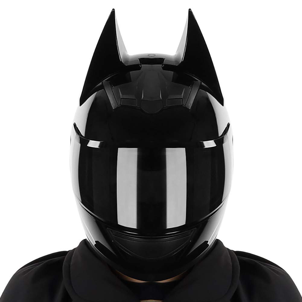 Helm Motorrad, Fullface Helm Anti Fog Doppelvisier Motorrad Klapphelm Geschlossenen ECE Genehmigt Motorradhelm Cat Ears Rollerhelm für Damen Herren 54~62CM