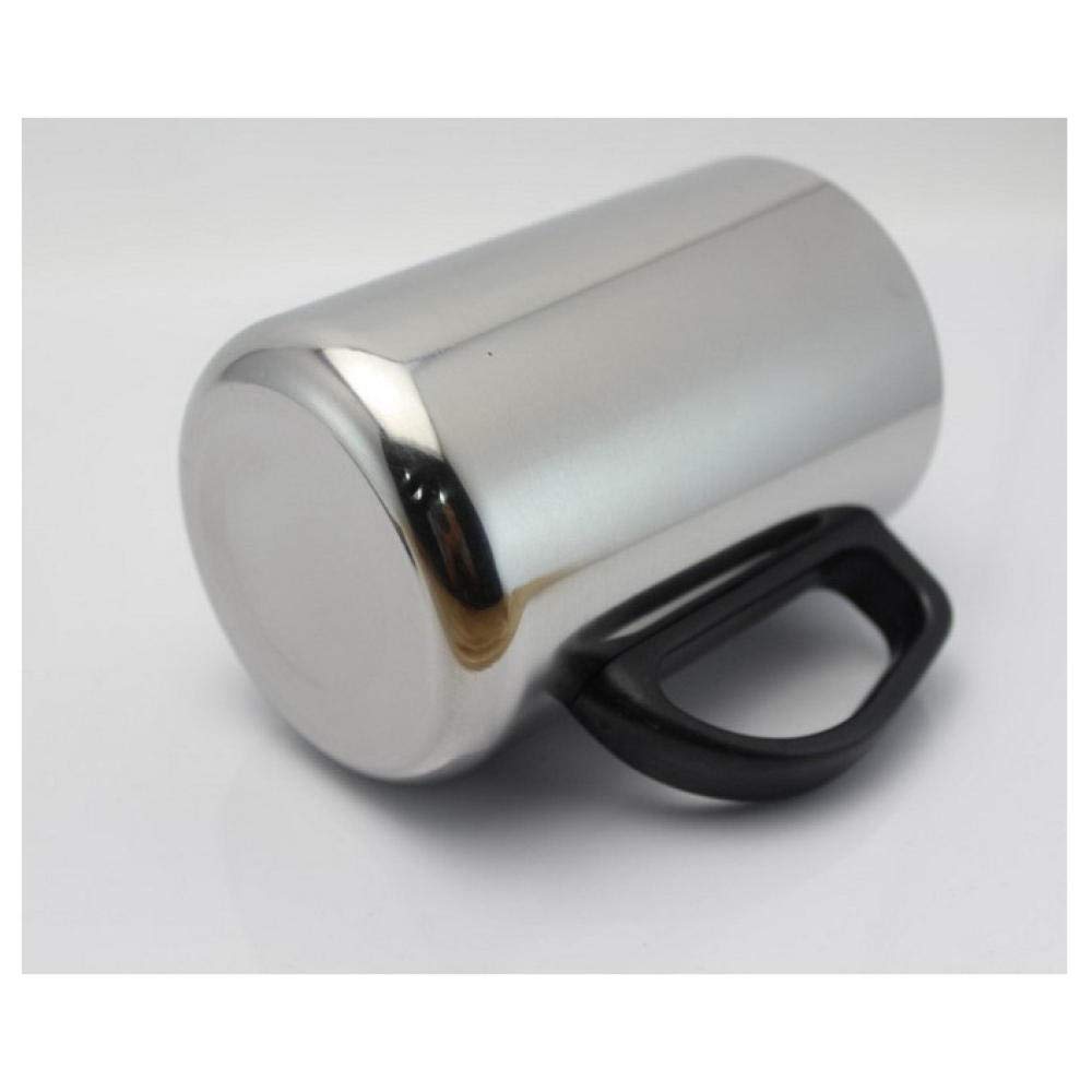 Taza térmica aislada de acero inoxidable no magnética de doble capa taza de té fácilmente aislada