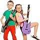 ZHIHUI Zaubererbrille mit rundem Gestell ohne Gläser und Blitz-Tattoos für Kinder, Brillen Kunststoff Brillen Kostüm Zubehör Halloween St Patrick Tag Kostüm Party, je 12 Stück, schwarz