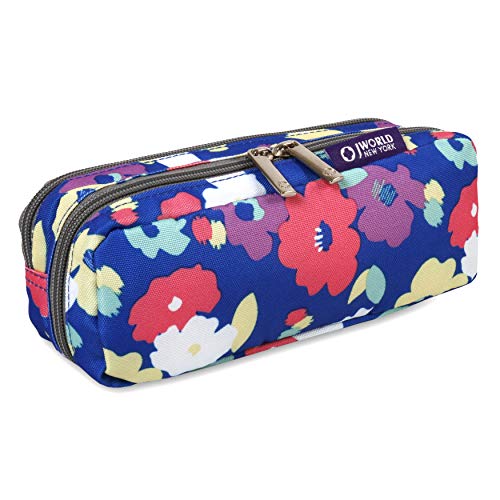 Image of J World Jojo Cute Pencil Case for Kids & Adults. Soft Fabric Zip Pen Bag