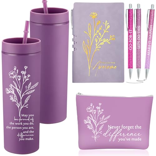 Funnymoom 6 Pcs Employees Appreciation Gift Set for Lady Women