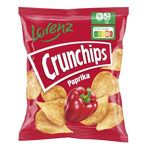 LORENZ | Crunchips Paprika | 20 x 25 g | glutenfrei