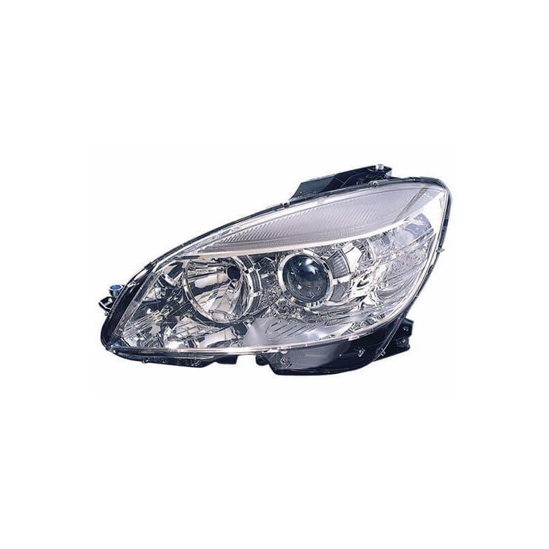 Projecteur avant gauche H7/H7 optique de rechange pour Mercedes Classe C W204