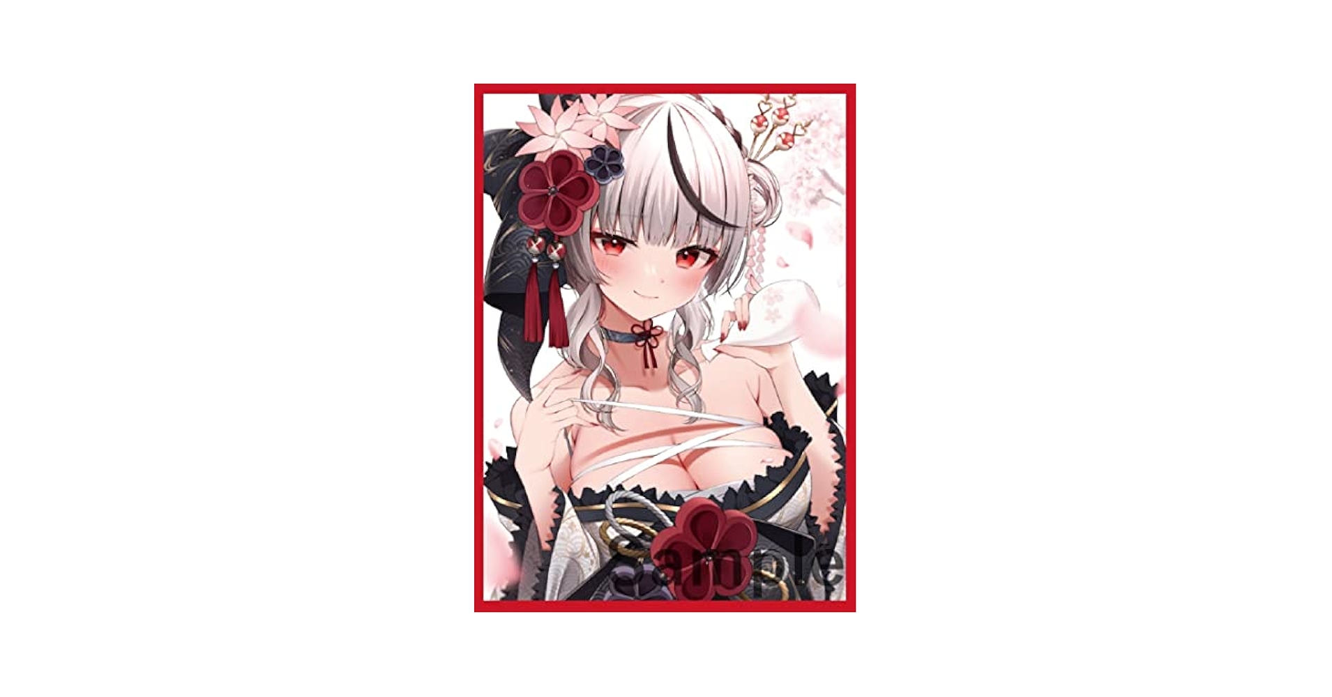 Amazon.co.jp: 白詰草 カードスリーブ ☆『ホロライブ 沙花叉