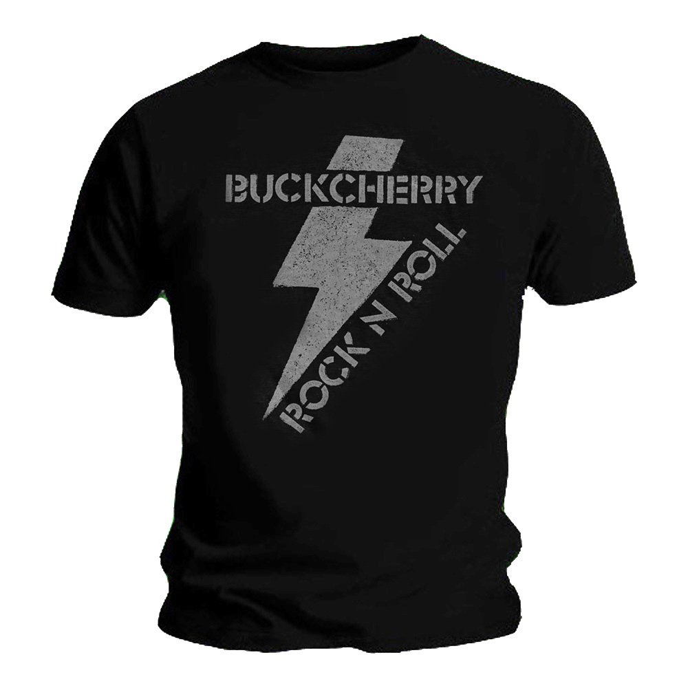 Buckcherry Official T Shirt Black Rock n Roll Album Bolt Lightning M
