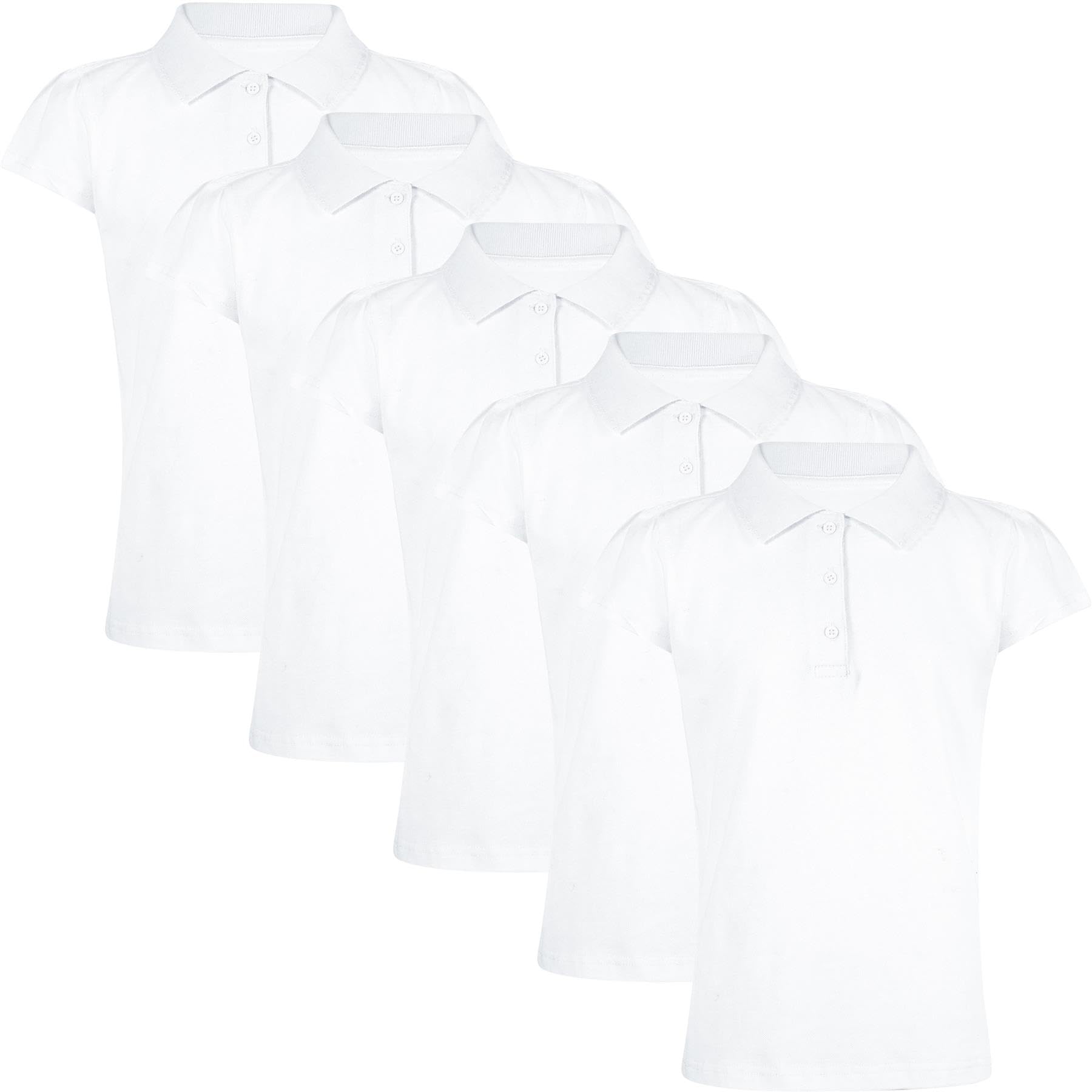 A2Z 4 Kids Mädchen Schlicht Polo Hemden Sommer Panzer Top Und Tees Neu Lässig Mode Weich Fühlen Schule T Shirts Geschenke Für Kinder Alter 3-13 Jahre