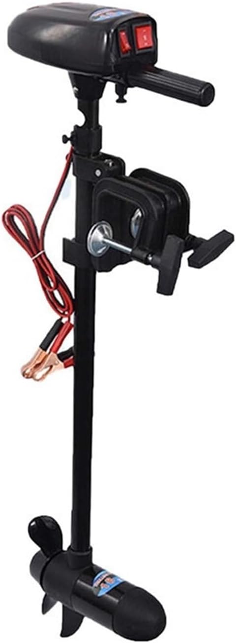 Outboard Motor, DC 12 V 28 LBS Electric Trolling Motor, 260 W Outboard Engine, for Fishing Boat Rowing Kayak Canoe