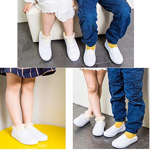 Unpafcxddyig Kids Sneakers Athletic Running Tennis Sport Shoes Light Weight Slip on2