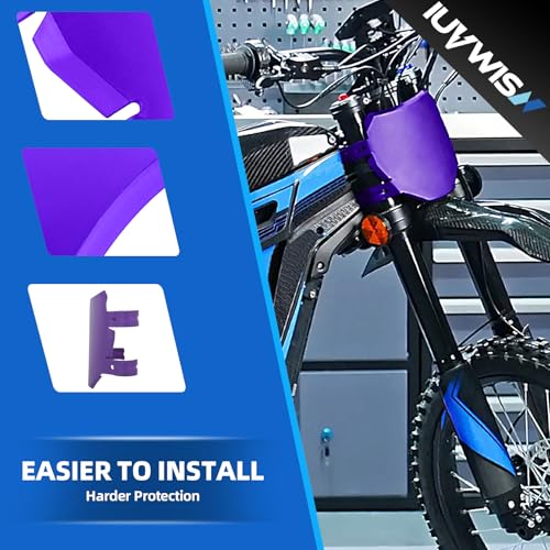 Plaque avant moto Surron cassée solution Talaria Sting - 7