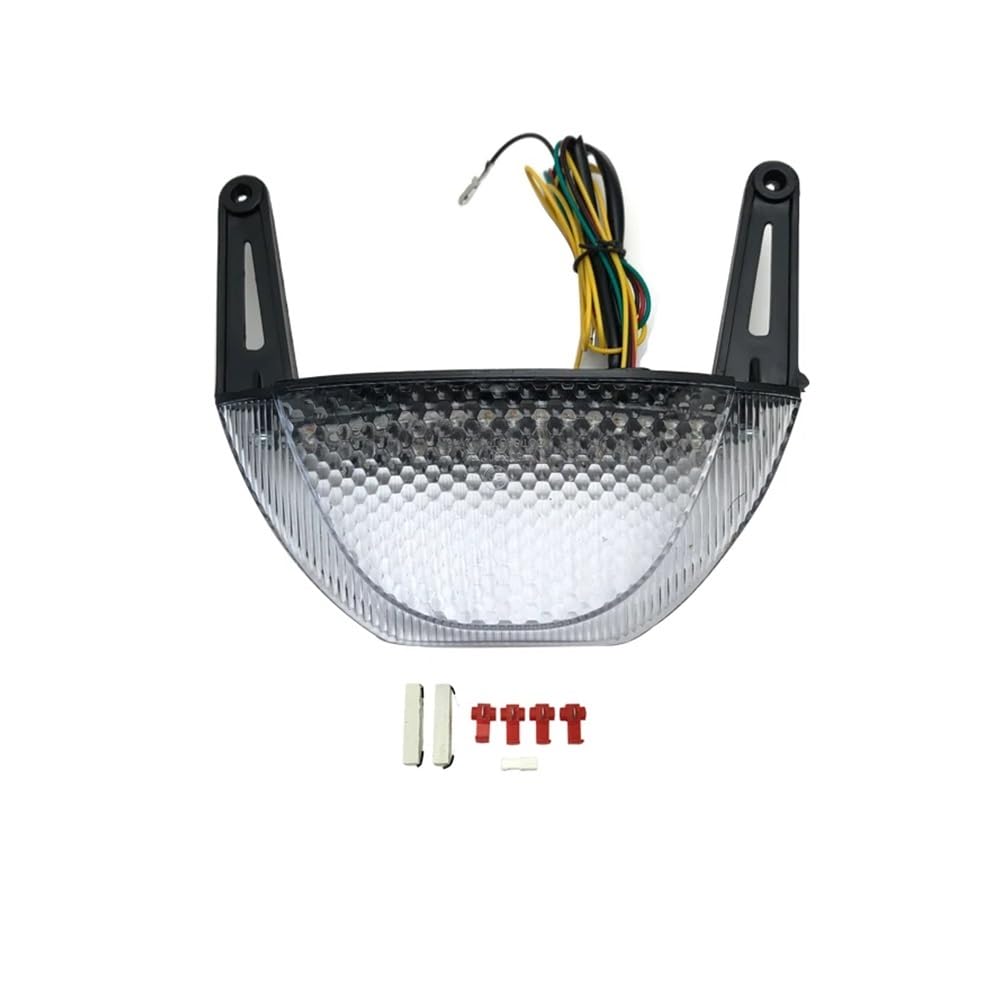 Feu arrière CBR600RR à LED stop et clignotant intégré étanche 12V - 8