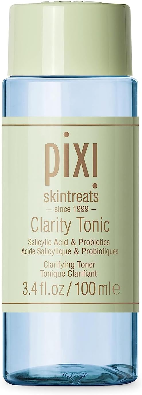 Pixi Beauty Clarity Tonic 100ml, AHA & BHA Toner | Minimize Pores, Promote A Clearer, Healthier Complexion, 3.4 Fl Oz - Image 4