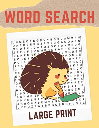 Word Search Large Print: Large Print Word Search Books for Seniors and Adults (Vol. 29)