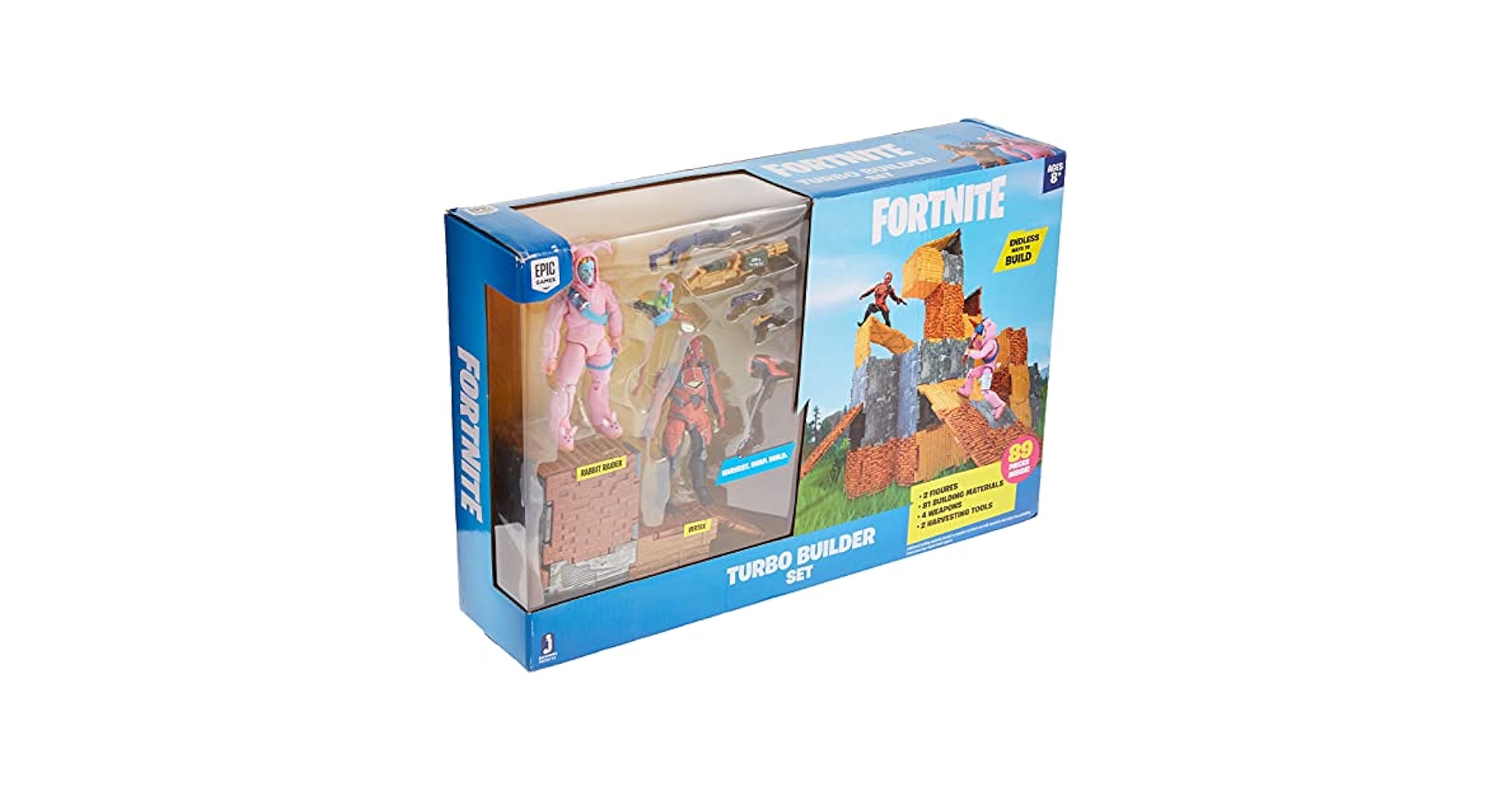 Amazon.com: Fortnite Turbo Builder - Set de 2 figuras