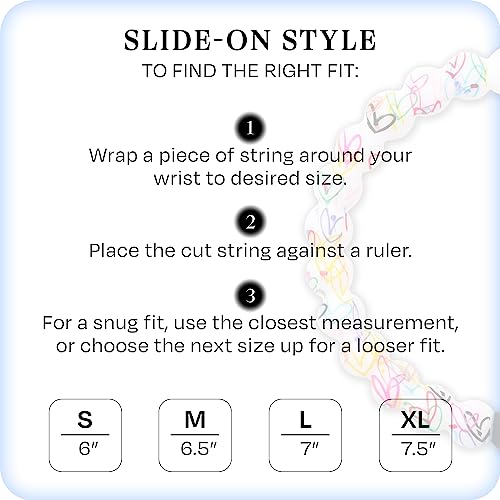 Lokai Silicone Beaded Bracelet for Women & Men - Silicone Jewelry Fashion Bracelet Slides On for Comfortable Fit4