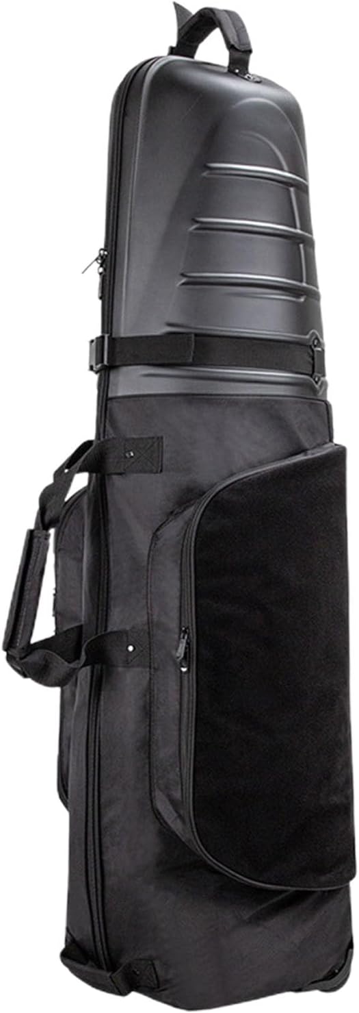 Erice Golf Travel Bags, Golf Travel Bags for Airlines with Noiseless Pulley, ABS Hard Shell Top, 1680D Waterproof Fabric, Golf Club Travel Bags for Airlines, Perfect for a Golf Trip