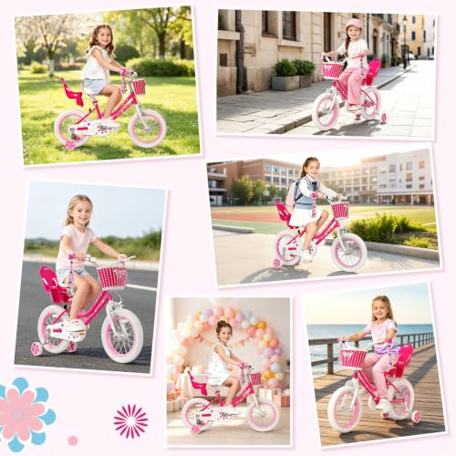 Image of Glaf Toddler Girls Bike for Age 2-12 Years Old