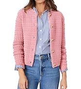 PRETTYGARDEN Women's Knit Cardigan Sweaters Casual Long Sleeve Open Front Button Down Trendy Jack...