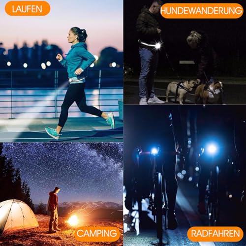 Lampe de taille de course pour courir en sécurité sans lampe frontale