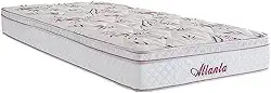 Colchão Solteiro Molas Herval Atlanta, Molas Bonnel, 20x88x188 cm
