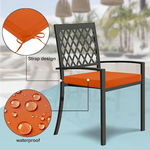 Fundas de Cojín Jardín Exterior Sofá Terraza Verde Impermeable Con Cremallera 4