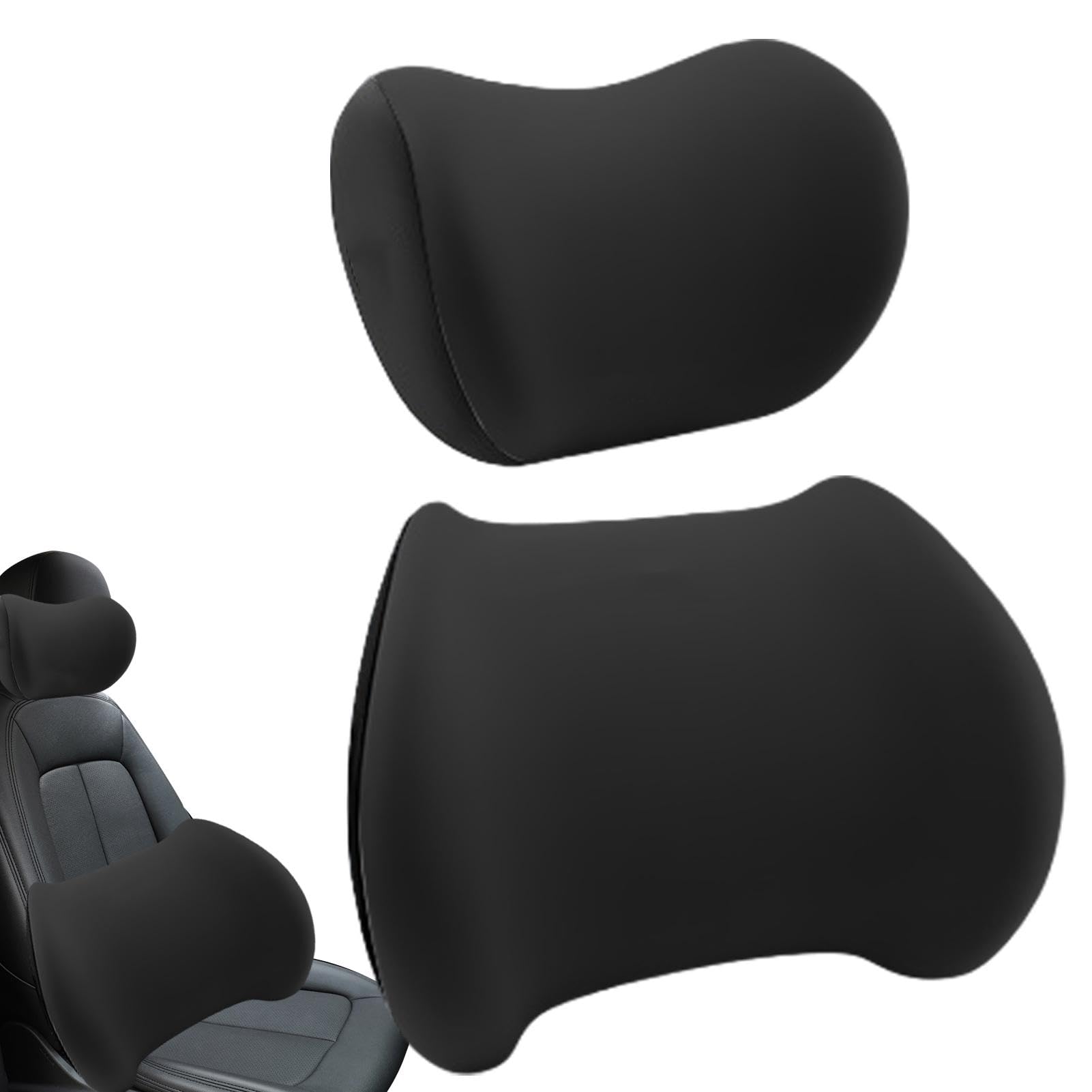 Coussin lombaire ergonomique mousse oreiller soutien cervical voiture ajustable