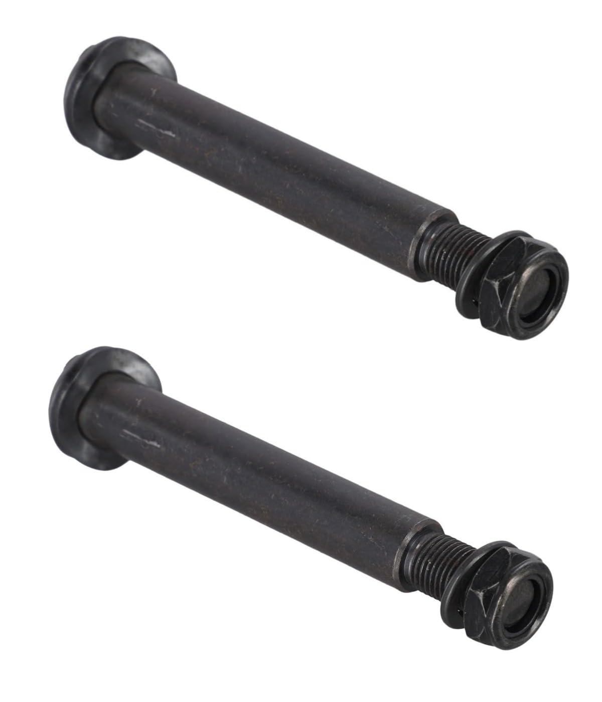Schrauben für Heimtrainer, Ersatzschrauben, Ersatzteile für Fitnessgeräte, Geeignet für Crosstrainer und Heimtrainer, Schwarz, 2 Stück