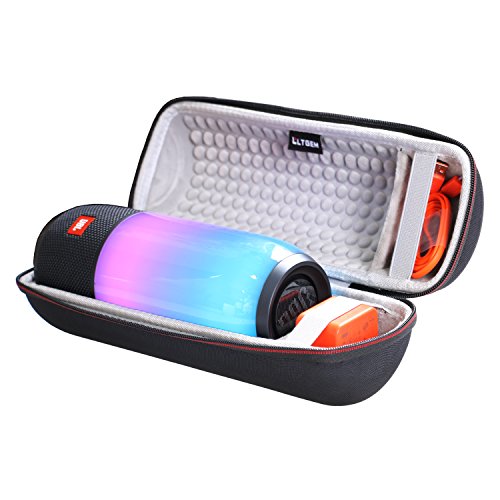 LTGEM EVA Hard Case for JBL Pulse 3 Wireless Bluetooth IPX7 Waterproof Speaker - Travel Protective Carrying Storage Bag