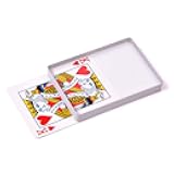 SUMAG Deck Glass Card Omni Ice Bound (Poker Size) Magic Tricks, Props, Close-up Accessories, Gimmick Signed Card to Top of Deck