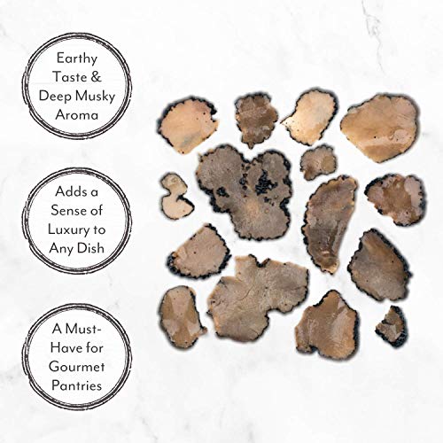 Roland Foods Black Scorzoni Summer Truffle Peelings, Specialty Imported Food, 7-Ounce Can #TOP2