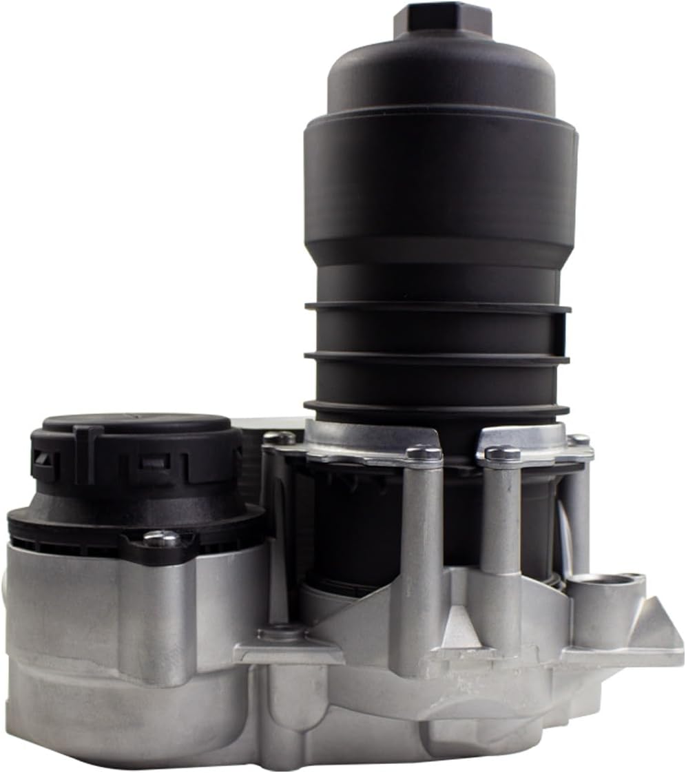 Oil Cooler Filter Housing compatible with Audi A4 2.7 3.0 2008-2012 A5 2.7 3.0 2008-2011