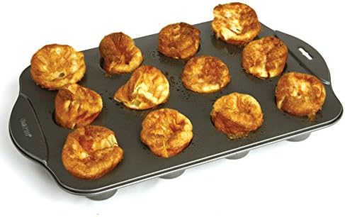 Norpro Nonstick Mini Popover Pan, 12 Count