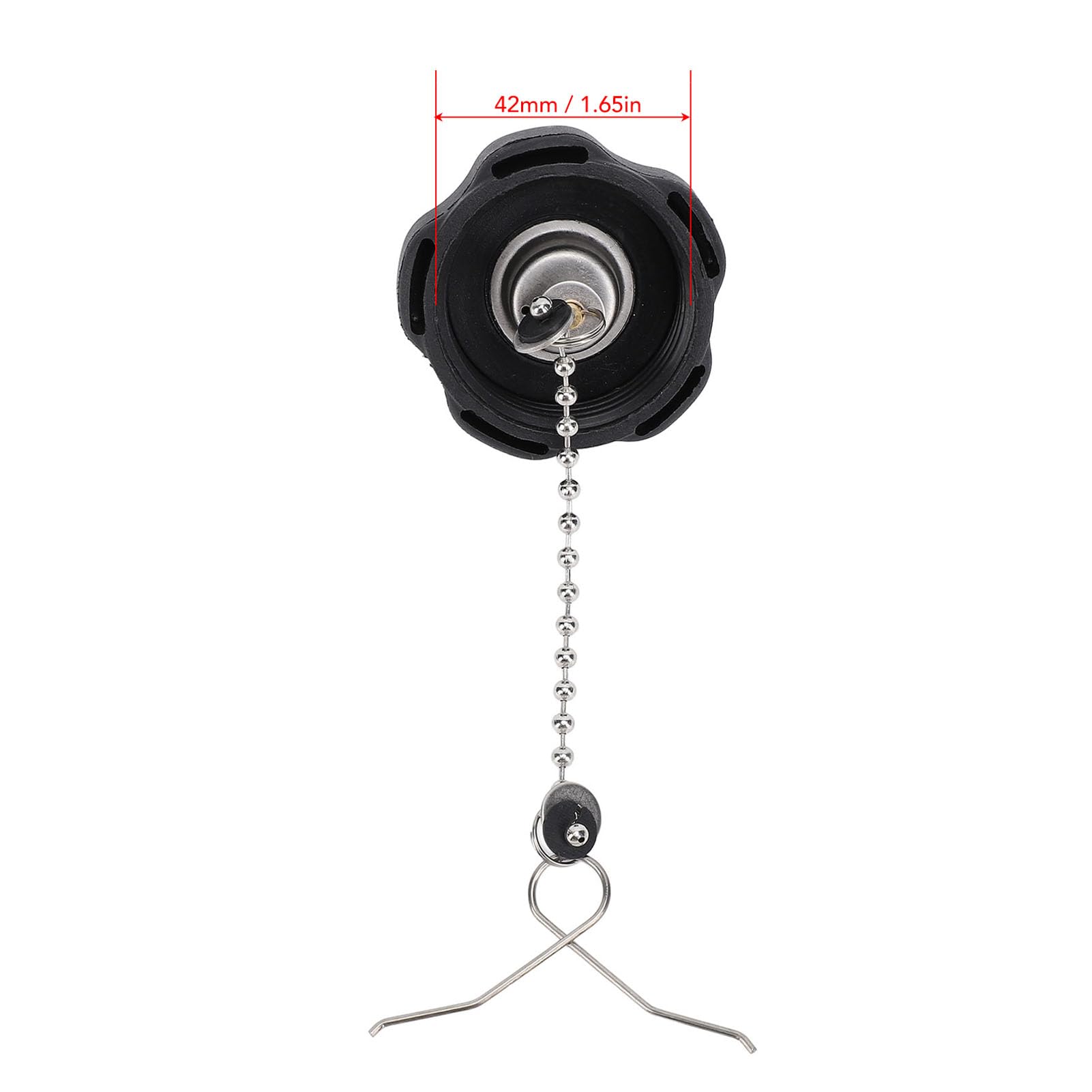 Tapón para depósito de combustible marino con rosca de 42 mm, excelente estanqueidad, compatible con fueraborda F2.5 69M F4A F4M 68D – Tapón tapa depósito depósito 67D 24610 02