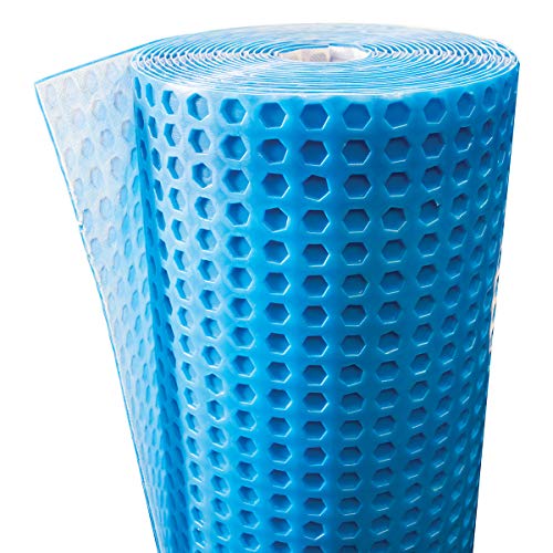 Tooltech® Xpert Tile Underlayment Uncoupling Membrane (108 sq. ft. / Roll), blue by ToolTech - Used condition - CA$142.68