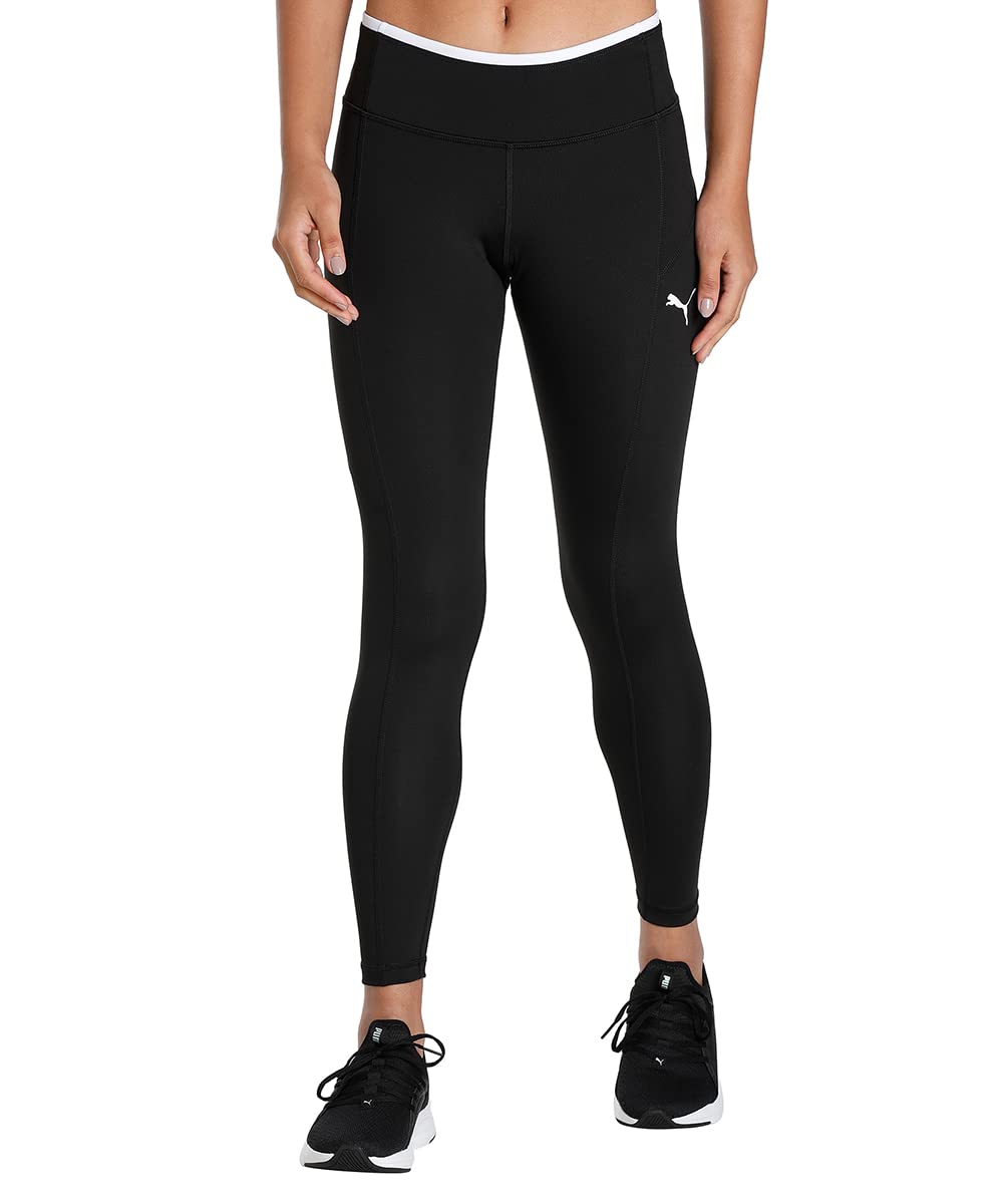 Puma Legginsy damskie skinny, Czarny, 36