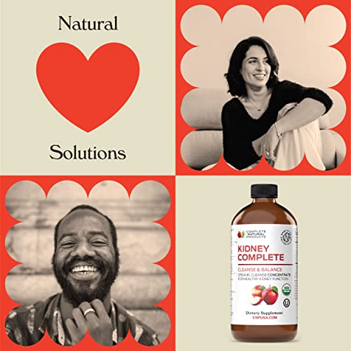 Image of CNP | Kidney Complete Liquid 12oz - ACV Lemon, Chanca Piedra Cleanse Aid | Kidney Support Liquid With Apple Cider Vinegar, Lemon, Chanca Piedra, Beet, Citric Acid & Vitamin C For Cleanse Routines
