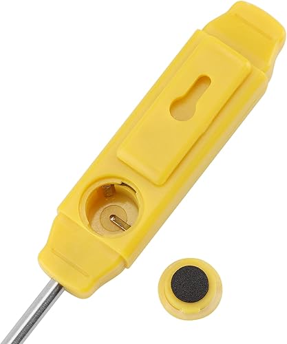 Miniatura 6 de TOPINCN Termómetro digital de lectura para alimentos, cocina de cocina, sonda de carne con botón de sujeción, para leche, agua de baby shower, té