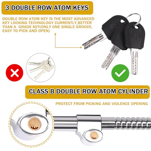 Tevlaphee Universal Steering Wheel Brake Lock