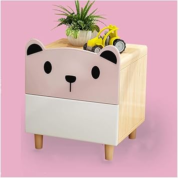 childrens white bedside table
