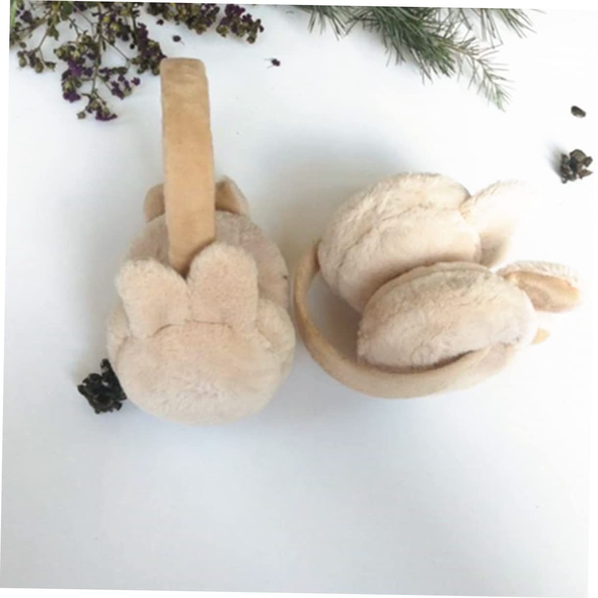 SOIMISS 5stücke Winter Ohrenschützer Mit Faltbarem Design Und Kuscheligem Kunstfell Süße Bunny Ohren Earmuffs Für Damen Skifahren Wandern Für Alltag
