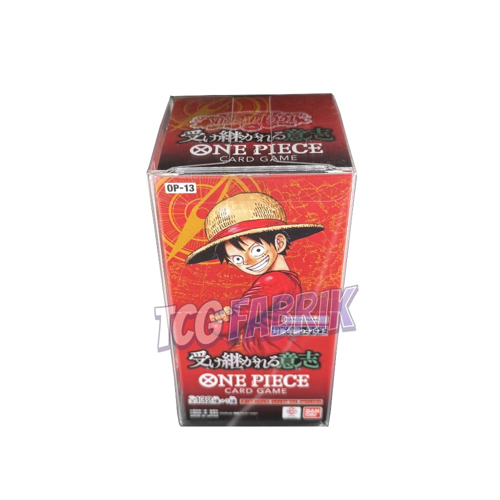 Caja de refuerzo sellada japonesa original de una pieza OP TCG