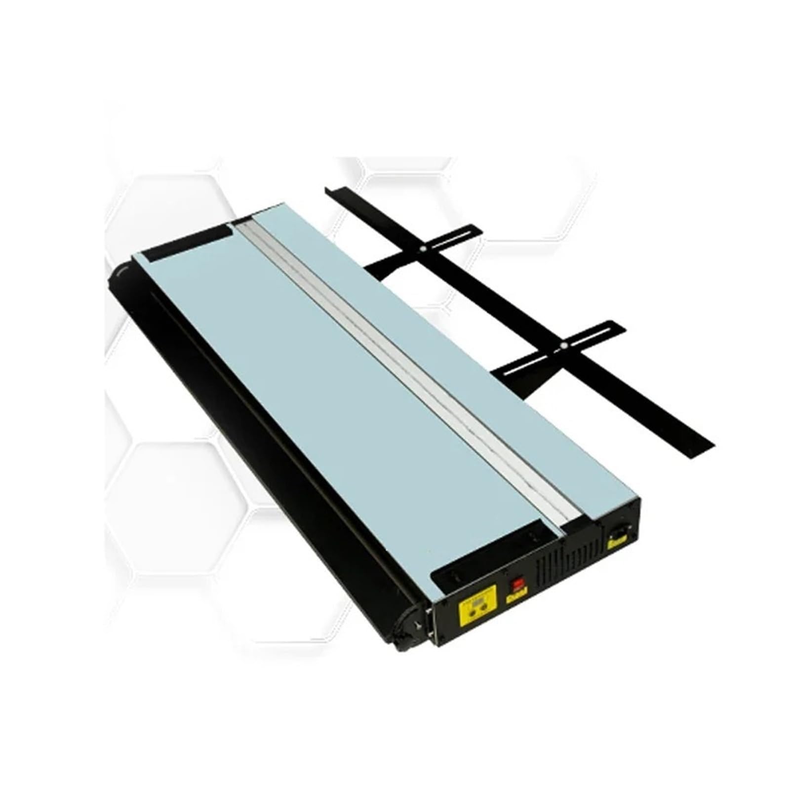 Máquina dobladora eléctrica de acrílico pequeña refrigerada por Aire, en Caliente, Placa plástico, Caja luz publicitaria PVC, doblado rápido Junta Orgánica(F1250-5s)