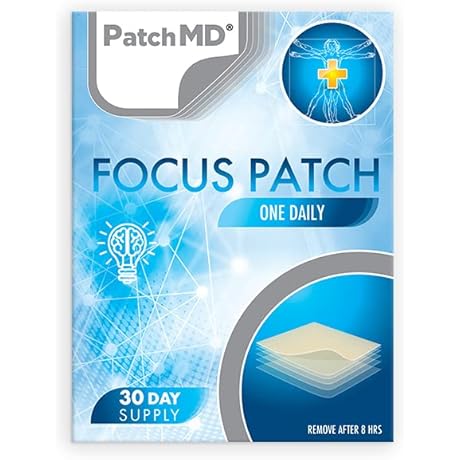 PatchMD - Focus Patch Topical Patch, 30-Day Supply