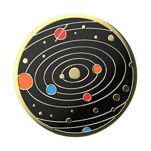 Image of ​​​​PopSockets Phone Grip with Expanding Kickstand, Adhesive Grip, Enamel - Solar Flare